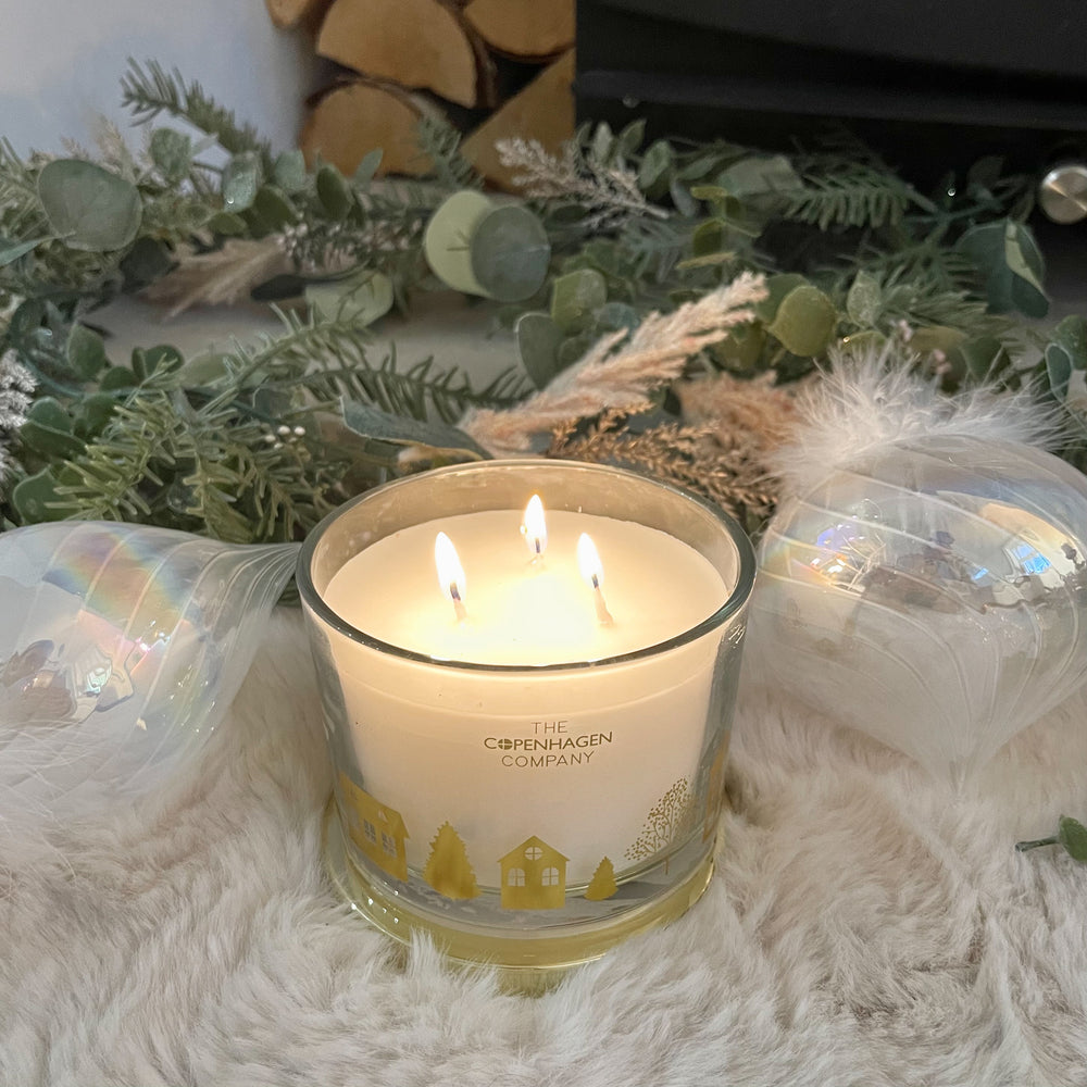 Scandi Christmas Medium Candle