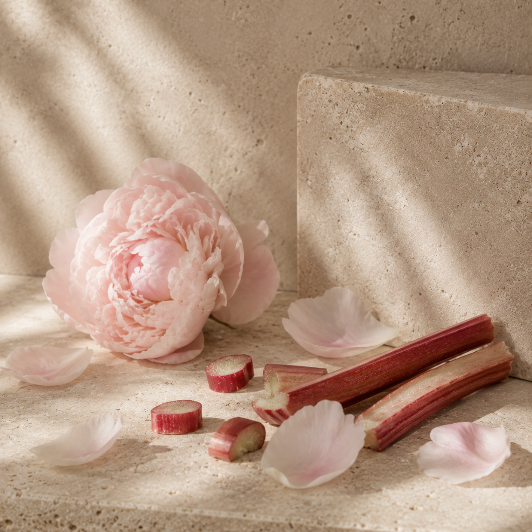 Peony & Rhubarb Classic Candle