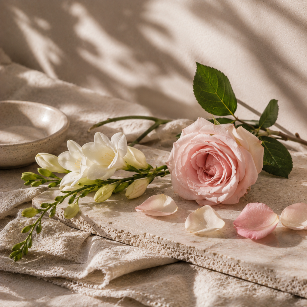 Freesia & Rose Classic Candle