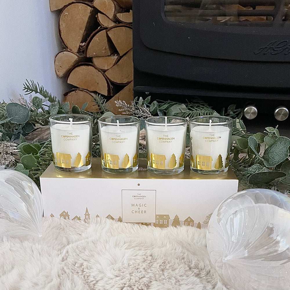 Scandi Christmas Votive Gift Set