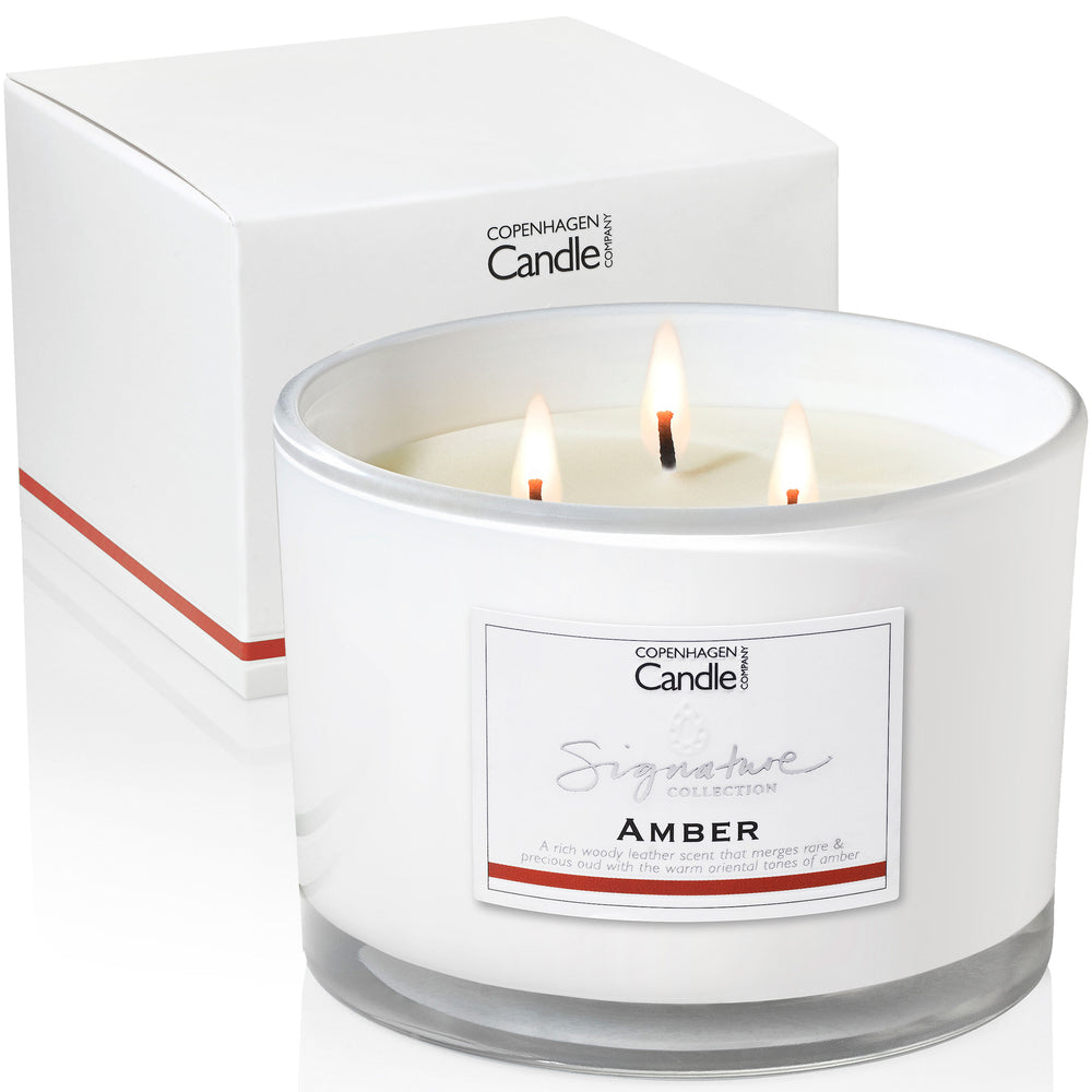 Amber Medium Candle