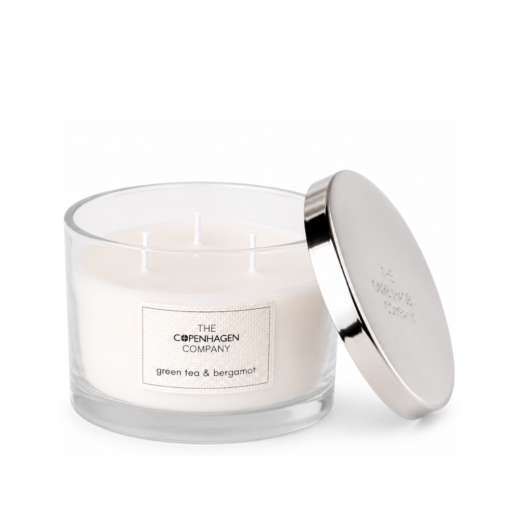 Green Tea & Bergamot Medium Candle