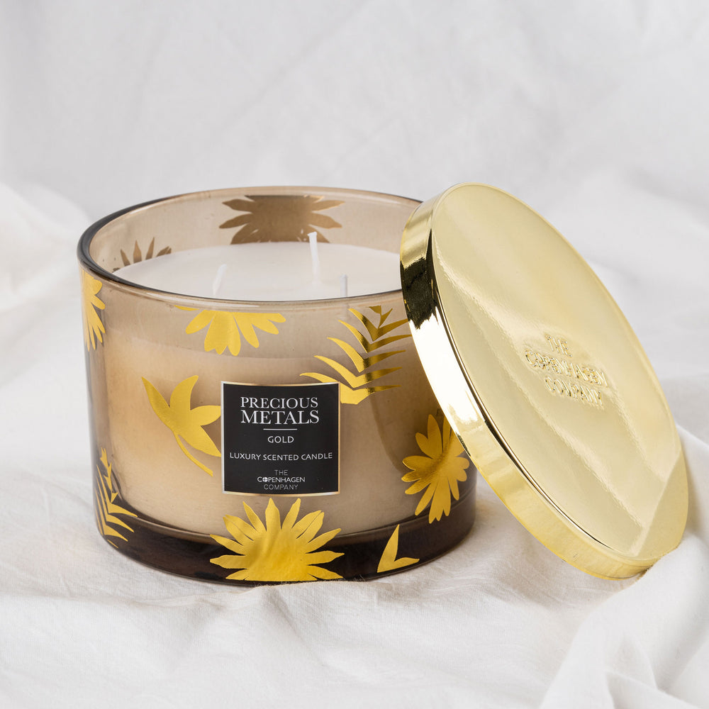 Gold Medium Candle